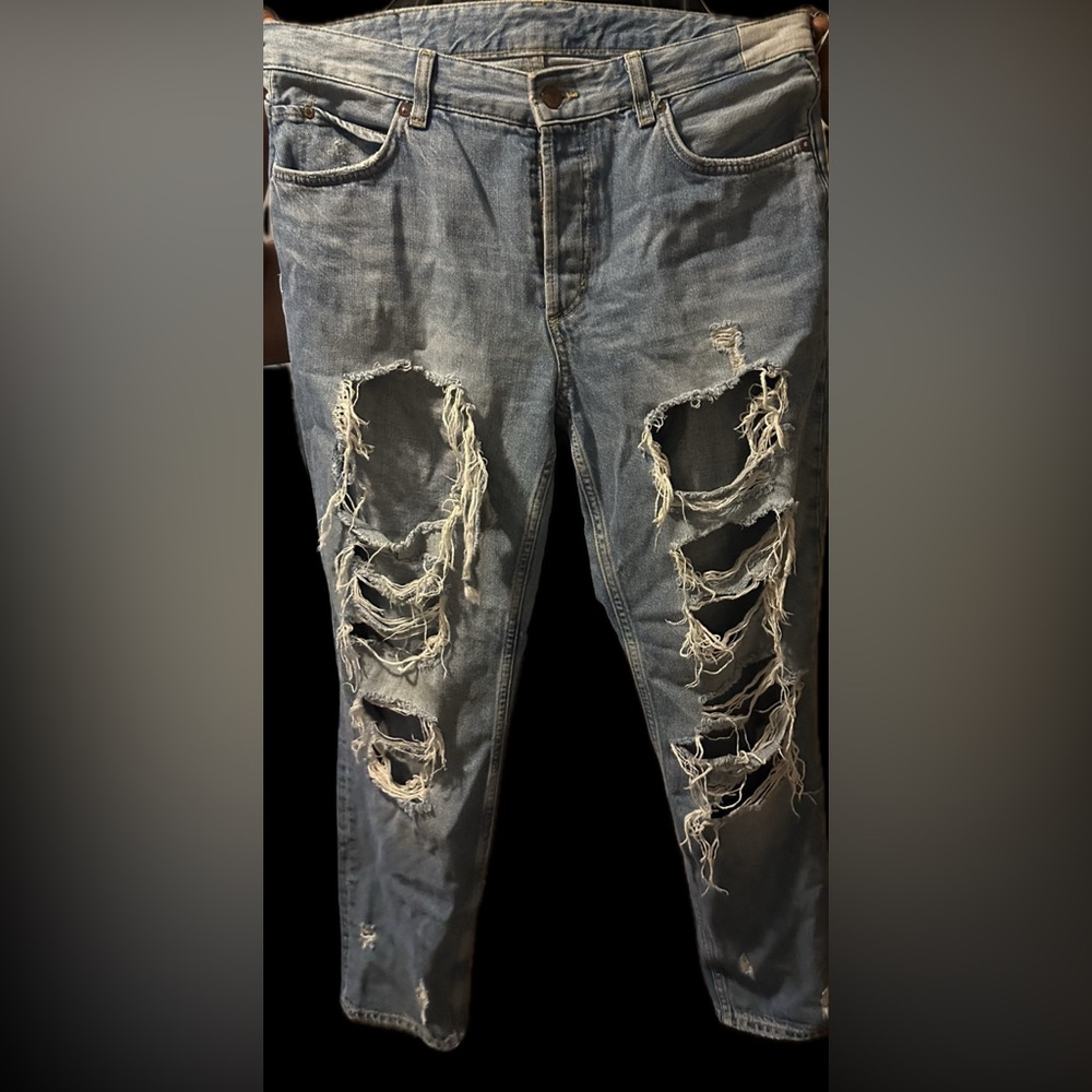 H&M low waist boyfriend jeans